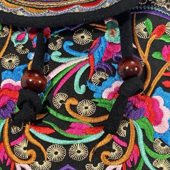 Goodhan‎ Vintage Brand Backpack Small Embroidered Floral - Picture 2 of 15